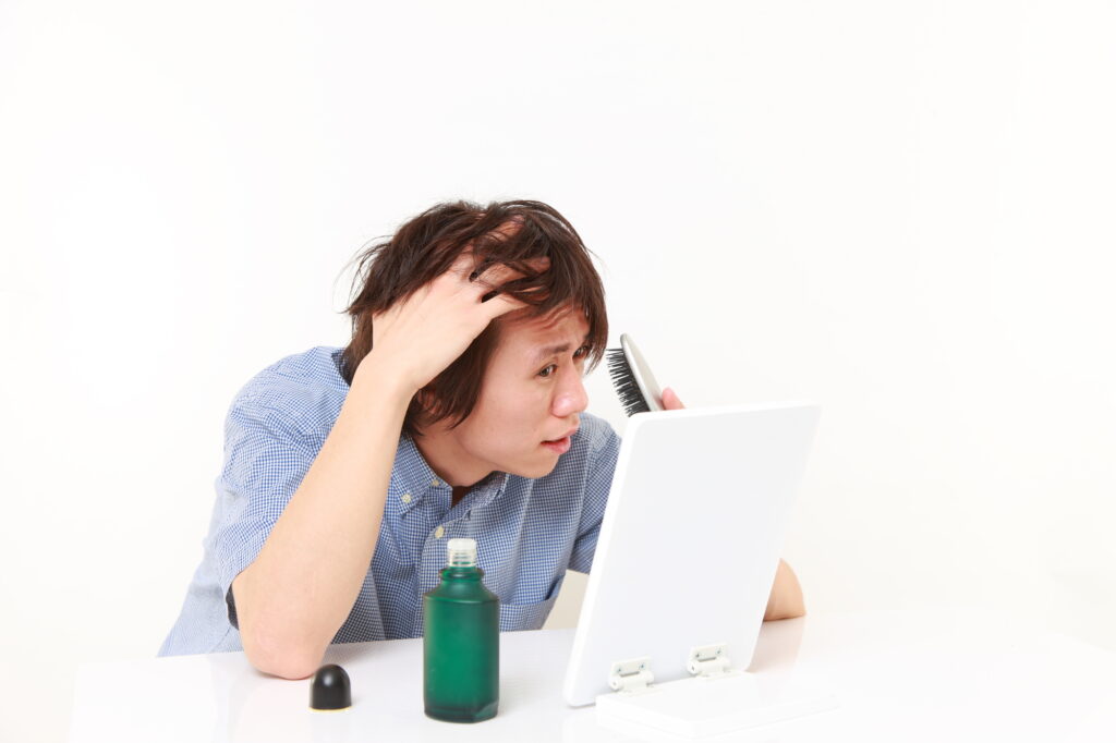 薄毛の悩み