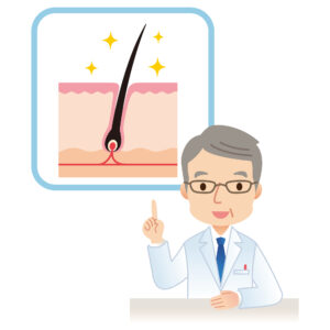 成長因子による発毛